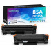 INK E-SALE Replacement for HP CE285A (85A) Black Toner Cartridge 2 Pack
